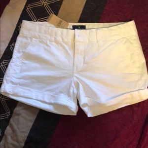 American Eagle White Shorts
